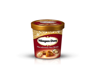 Cr�me glac�e Macadamia H�agen-Dazs pot 100ml