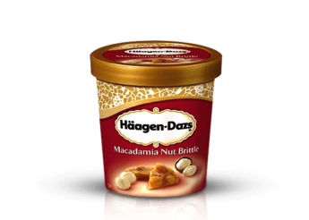 Cr�me glac�e Macadamia H�agen-Dazs 500ml